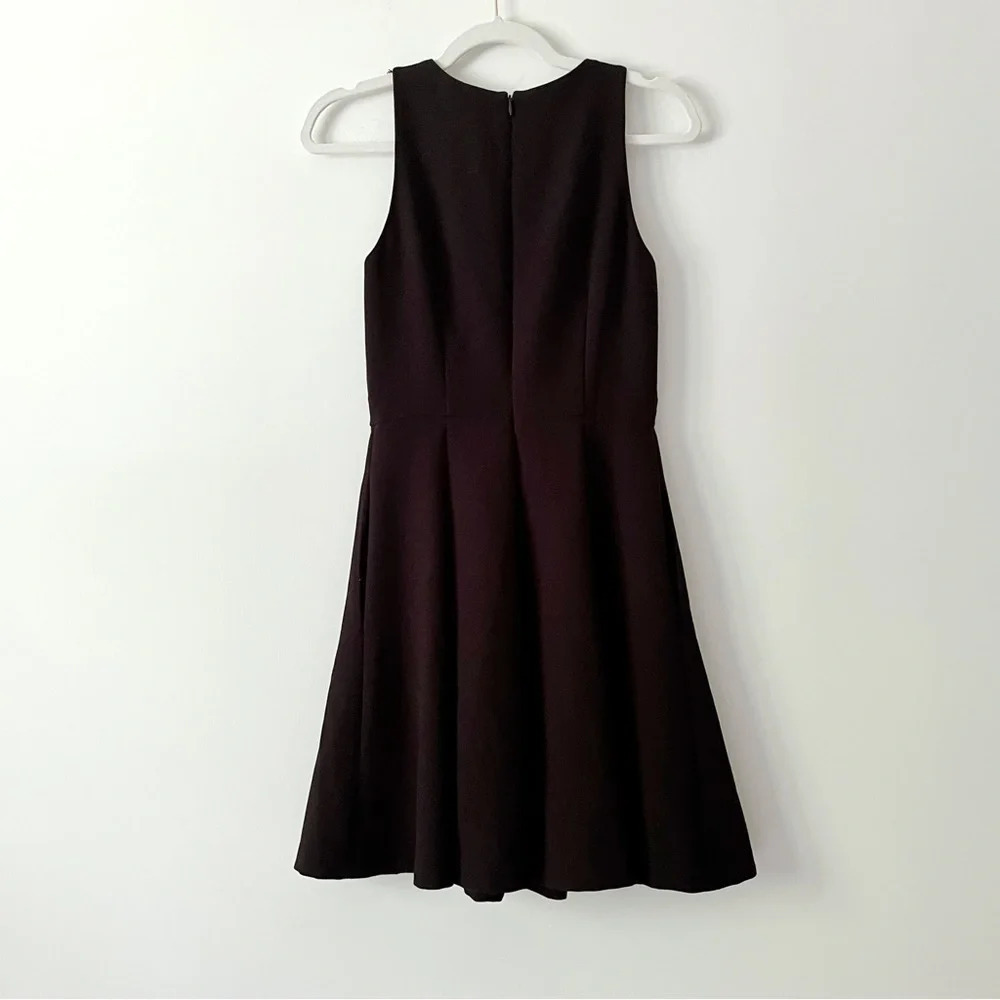 Club Monaco Lily Sleeveless Cut Out Fit & Flare Mini Dress  in Black Size… - Picture 4 of 5